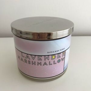 BBW Lavender Marshmallow candle